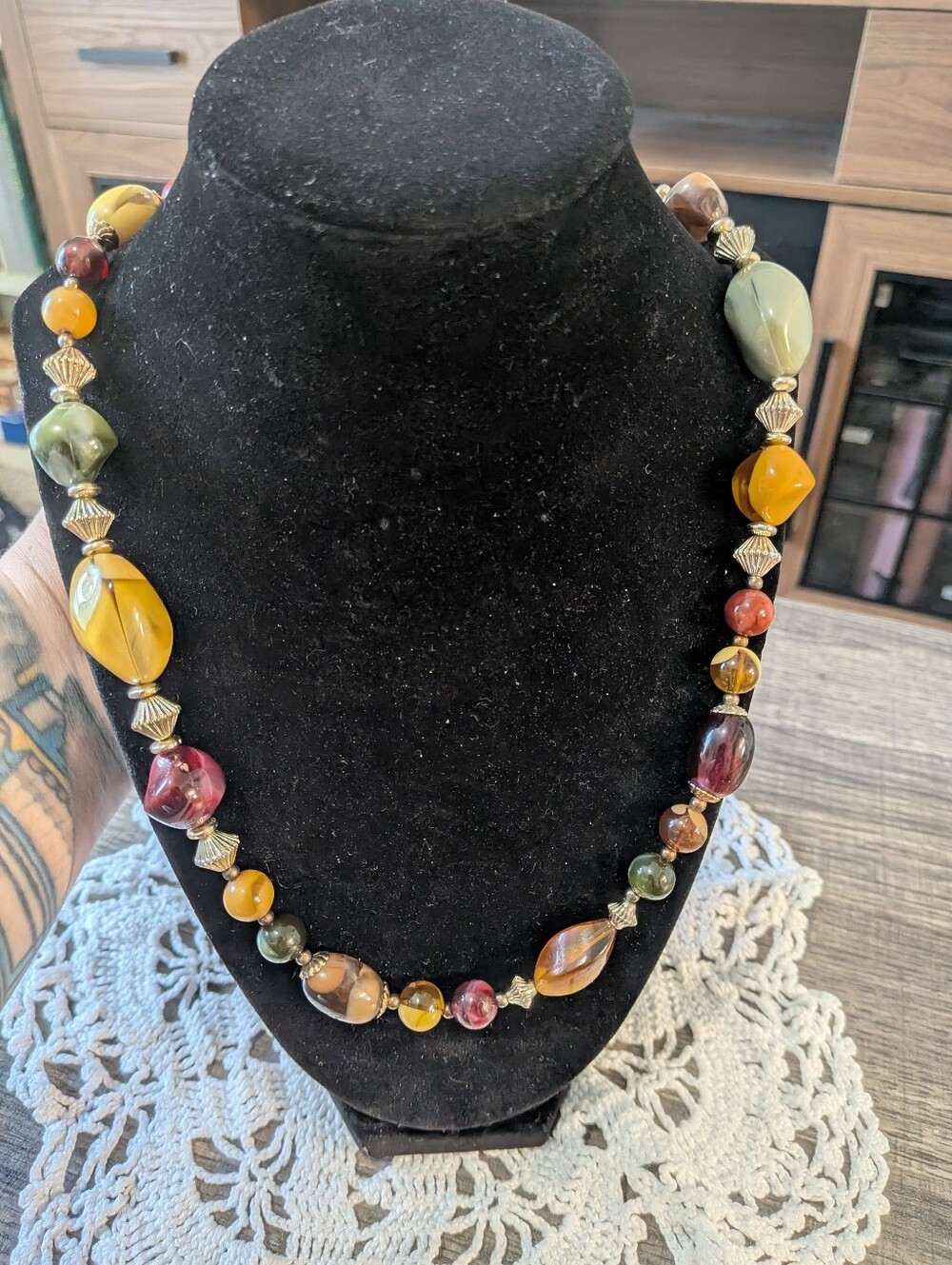 Multicolor Beaded Necklace